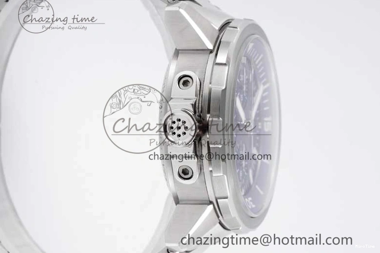 MIROTIME 0427 Aquatimer Chrono SS V6SF 1:1 Best Edition Blue Dial on SS Bracelet A Modern 7032